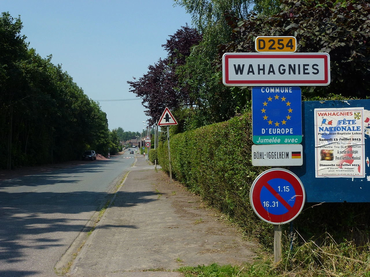 Wechselseitiges Parken