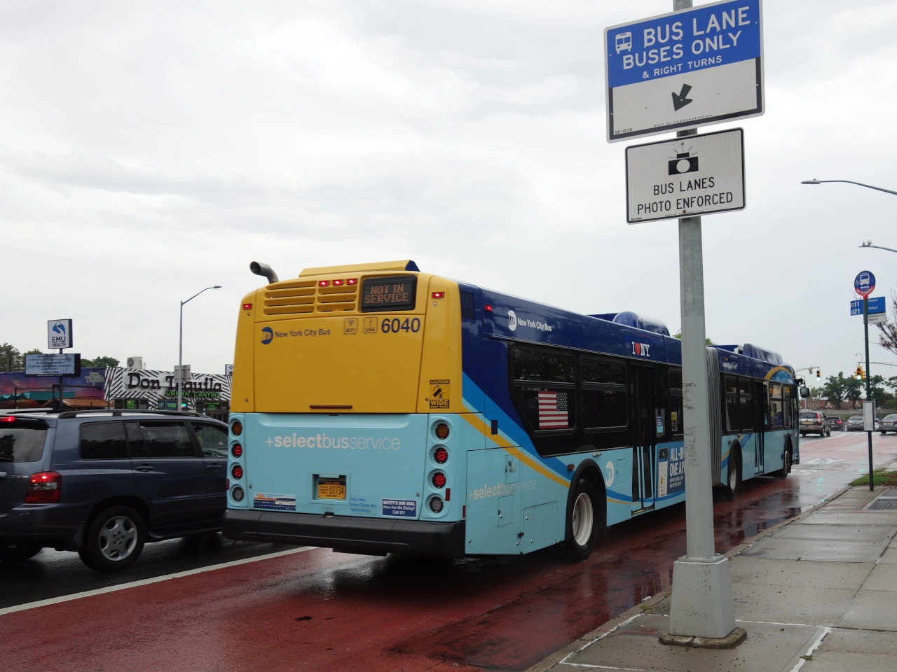 Bus lane