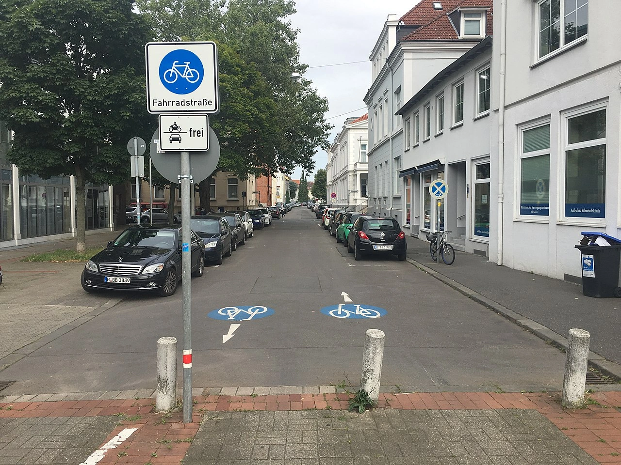 Cycling street