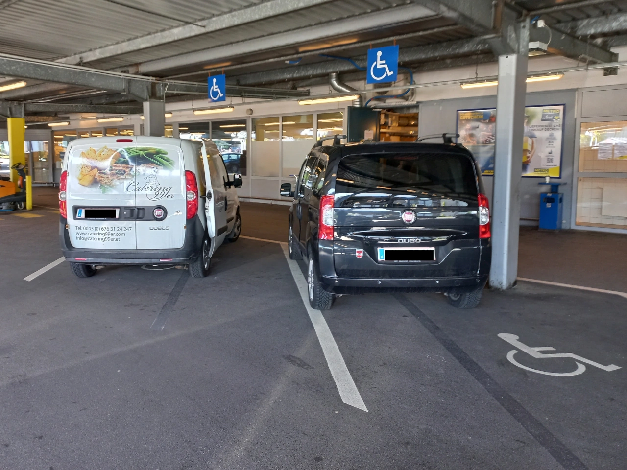 Disabled parking