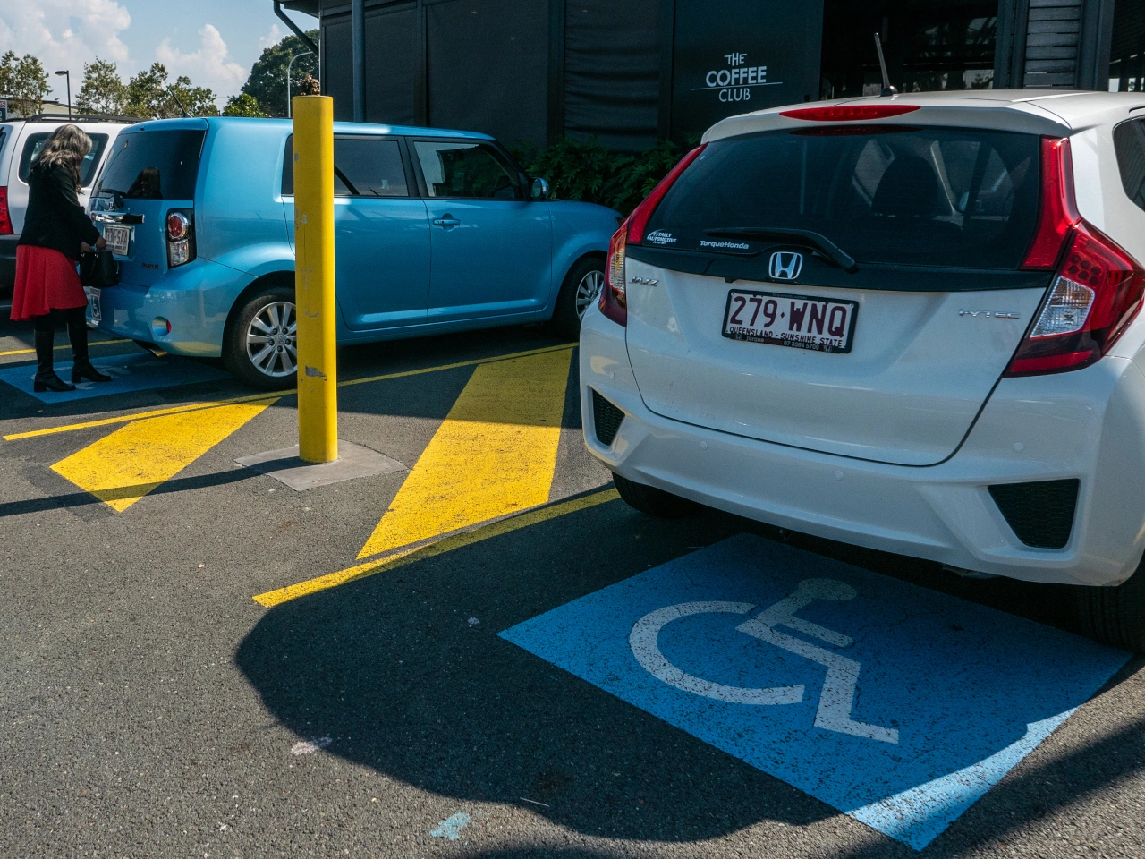 Disabled parking