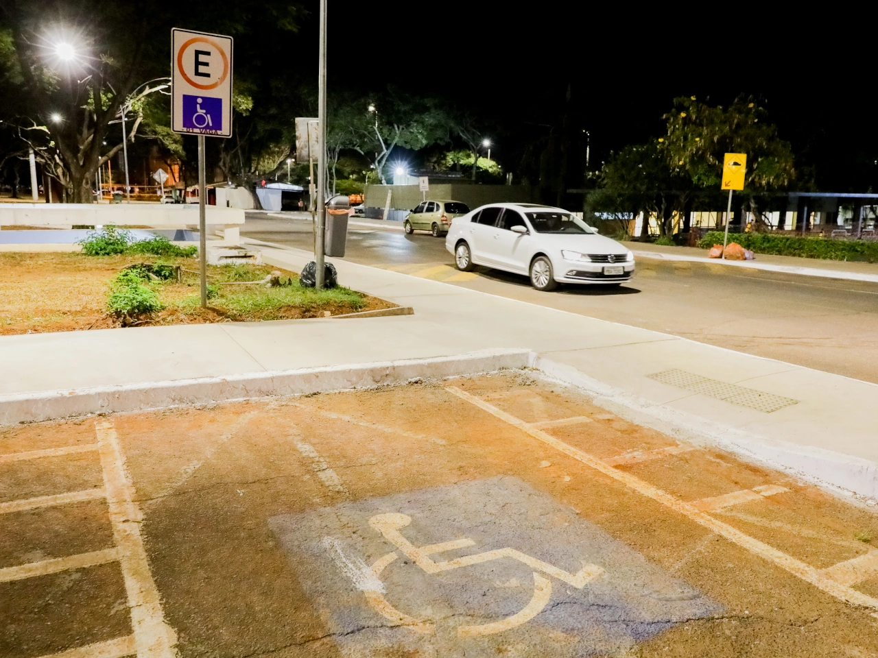 Disabled parking