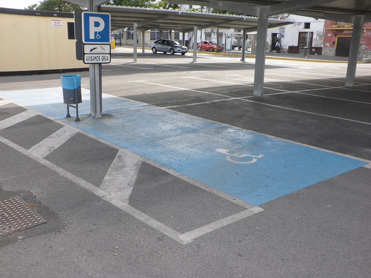 Disabled parking