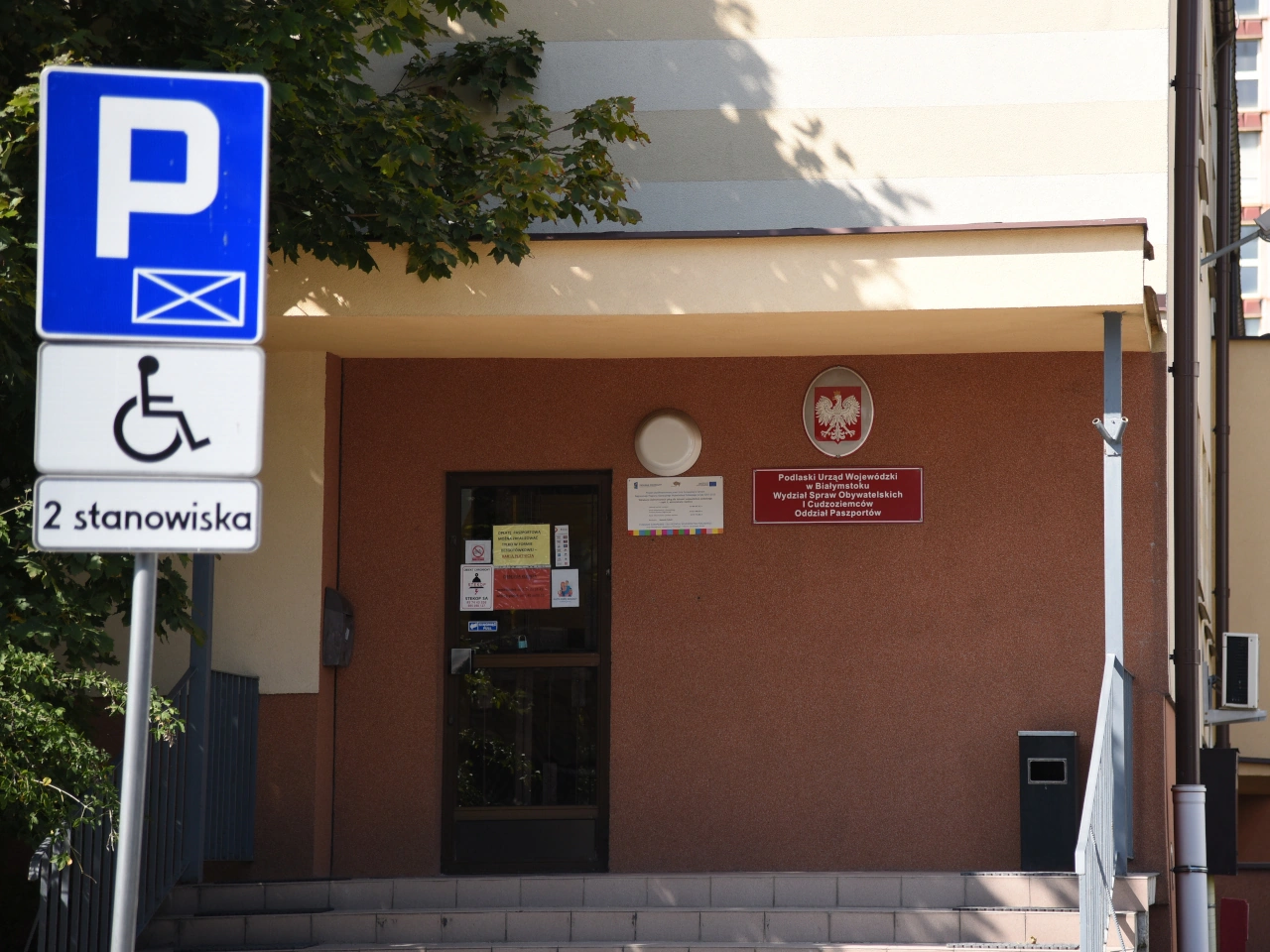 Disabled parking
