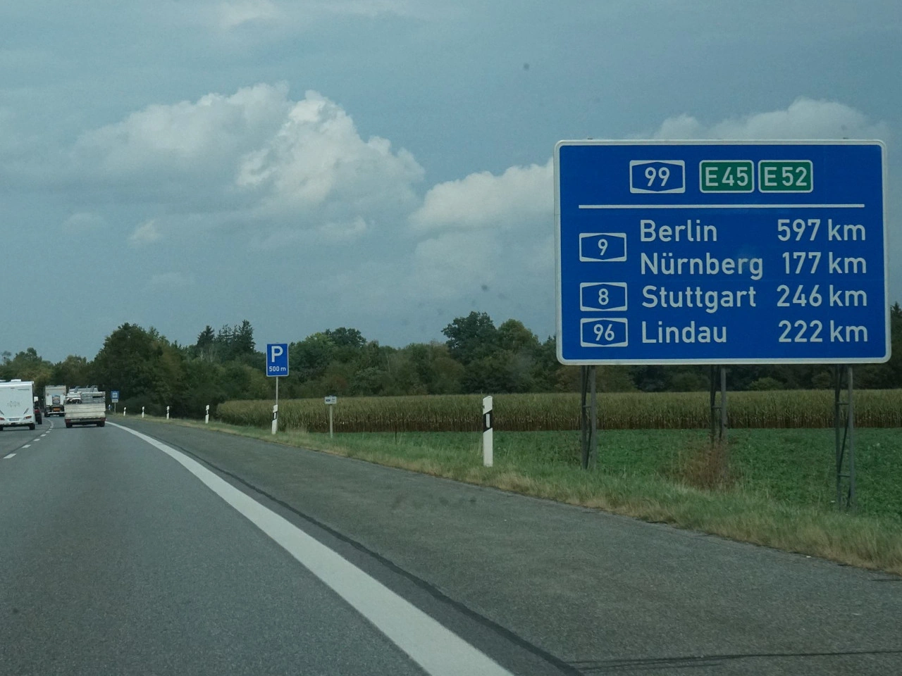 Distance board