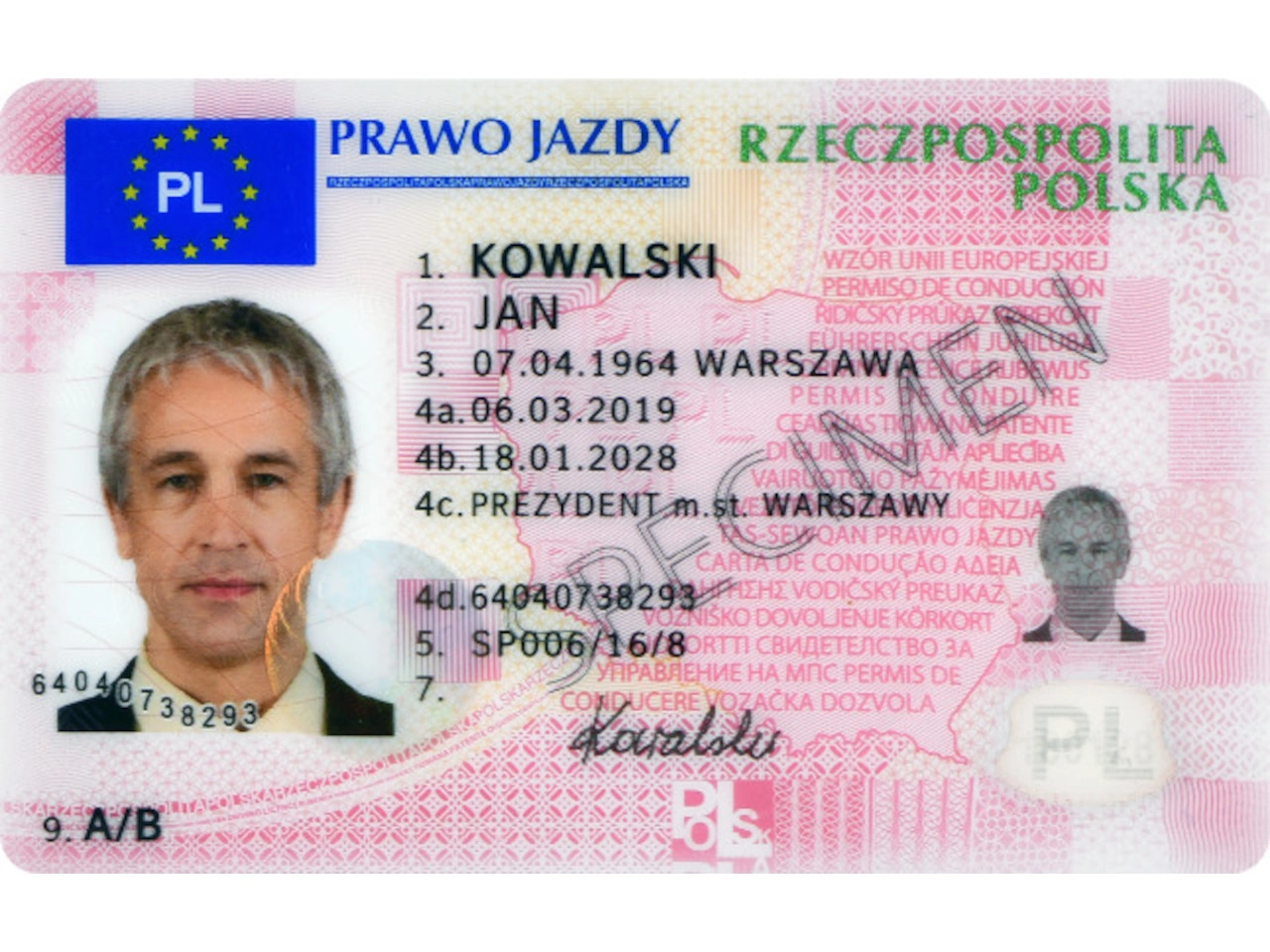 Driving licence