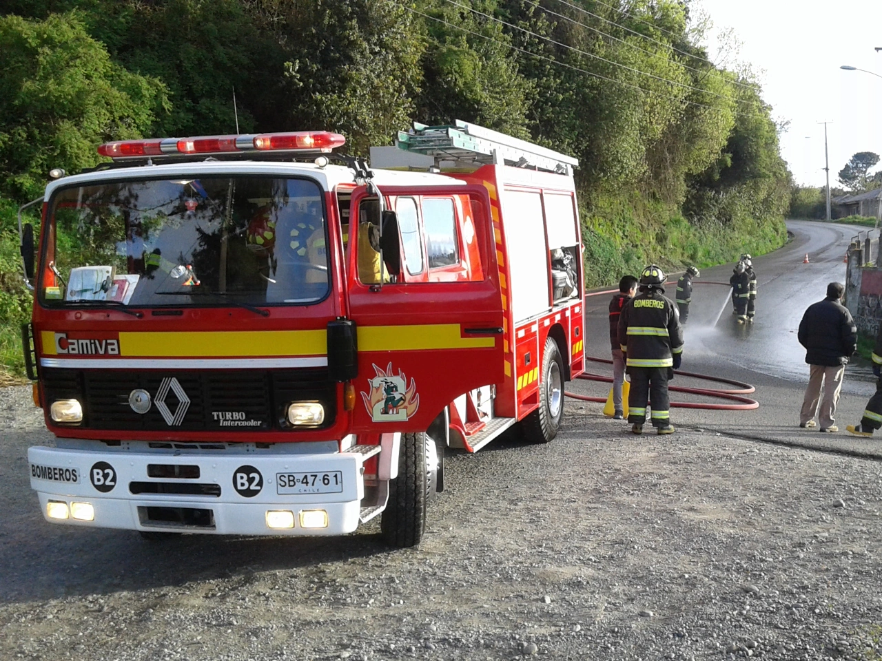 Camión de bomberos
