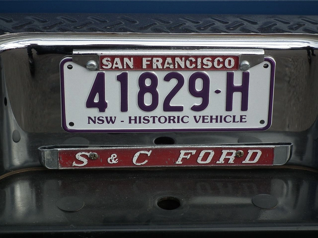 Licence plate