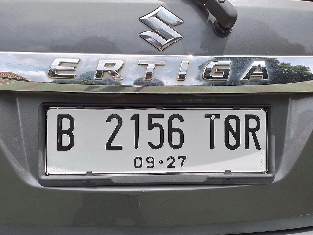 Licence plate