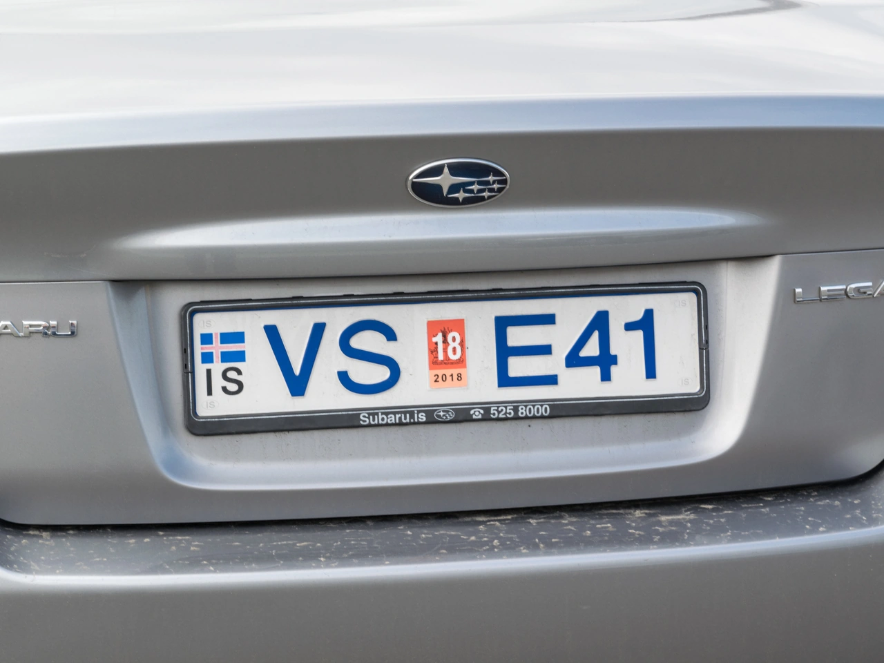 Licence plate