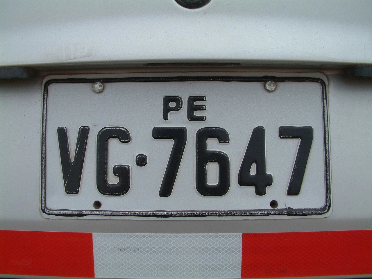 Licence plate