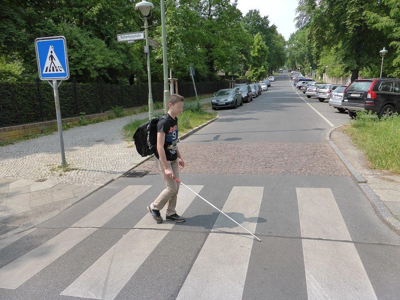 Pedestrian crossing