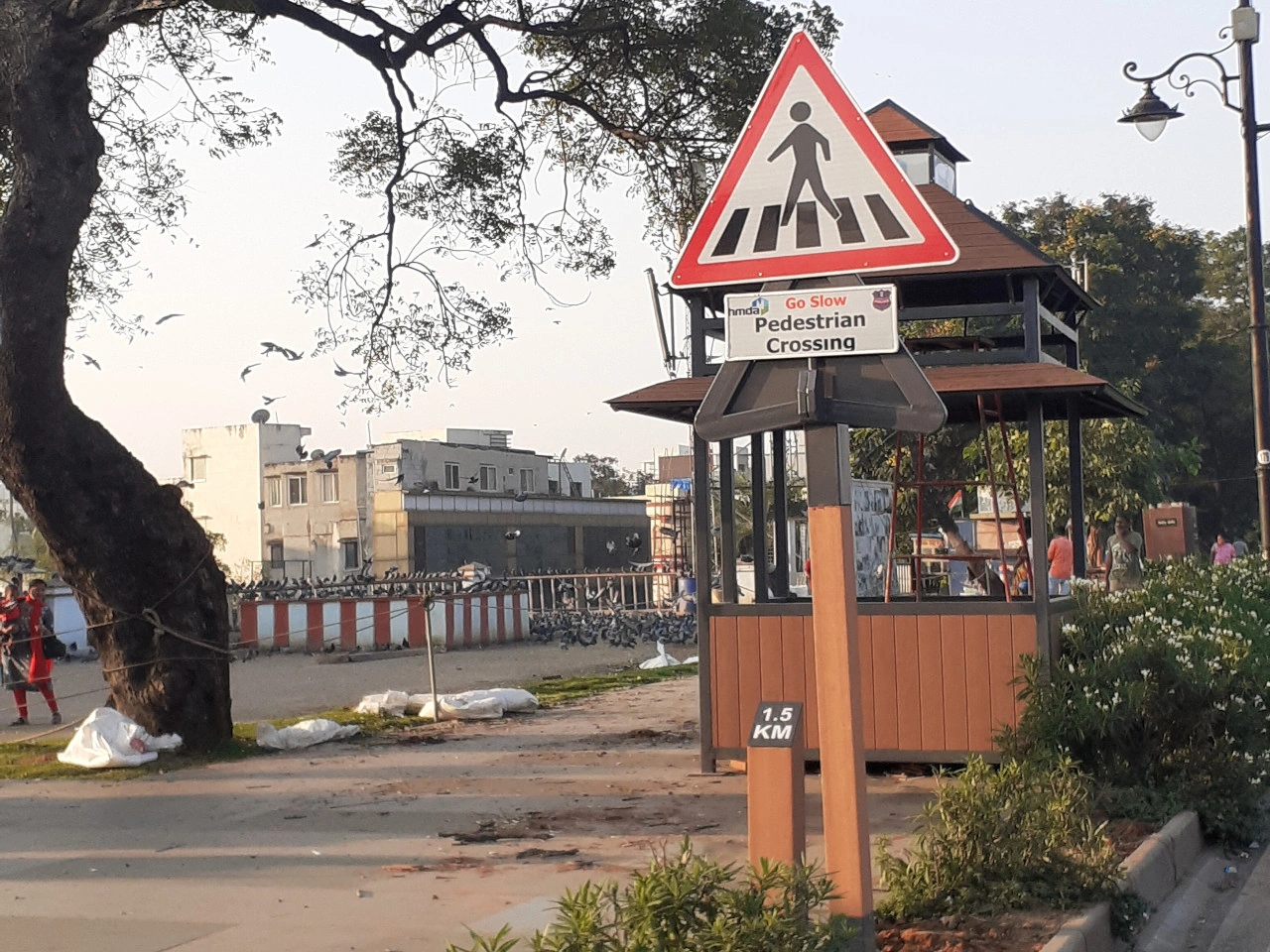 Pedestrian crossing