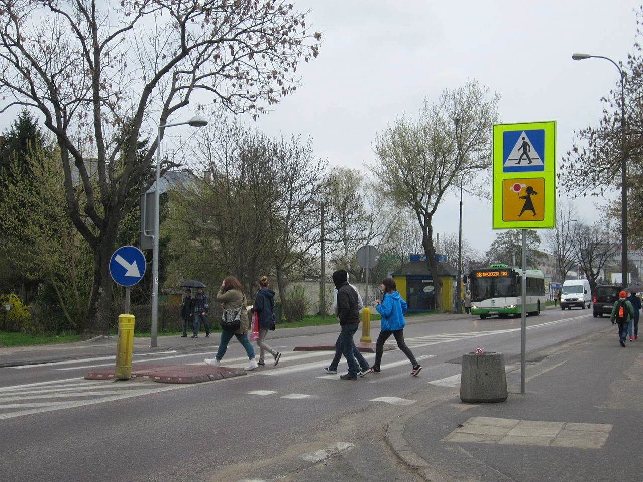 Pedestrian crossing