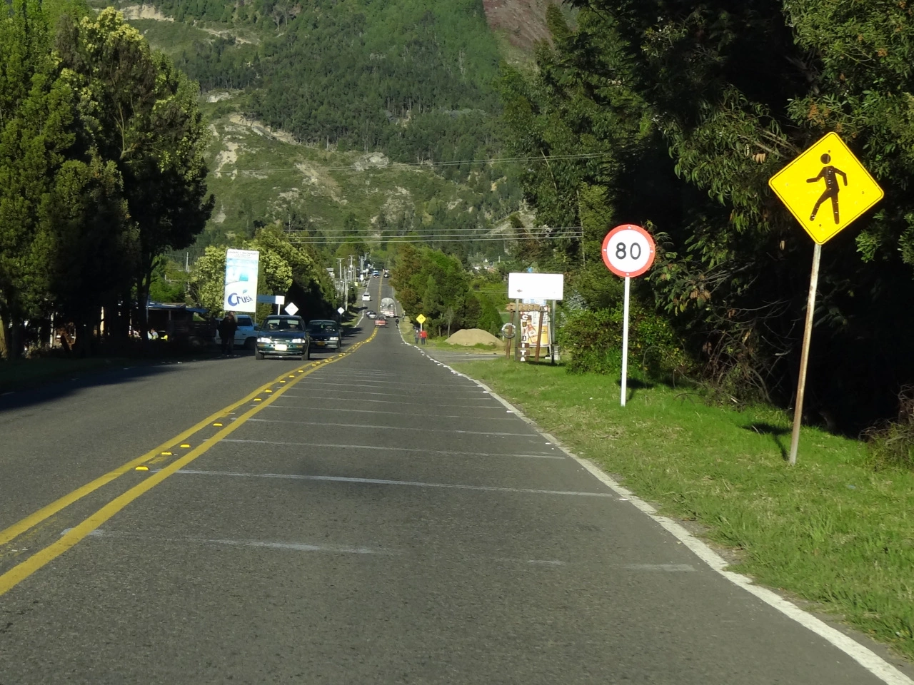 Pedestrian warning
