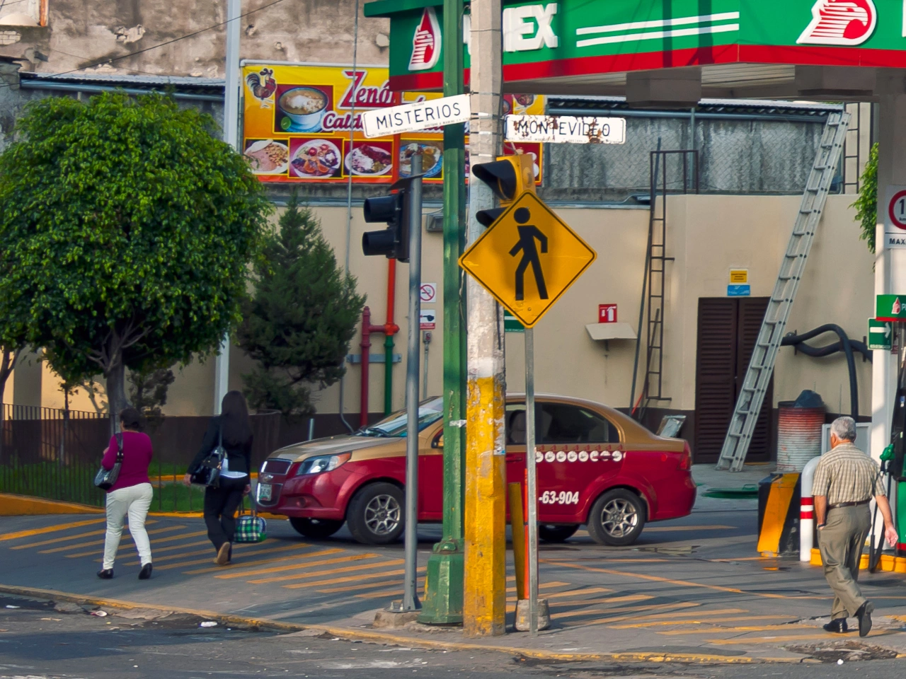 Pedestrian warning