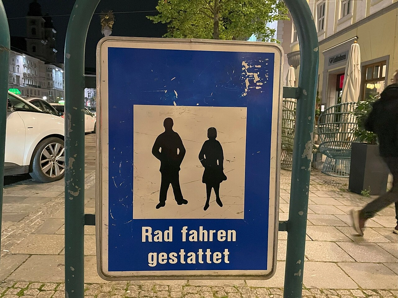 Pedestrian zone