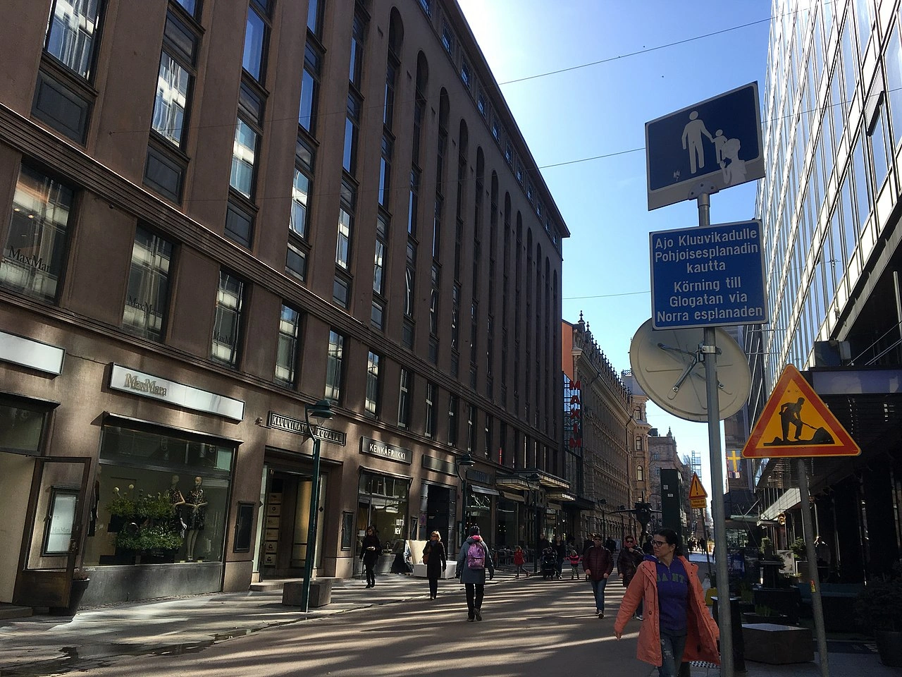 Pedestrian zone