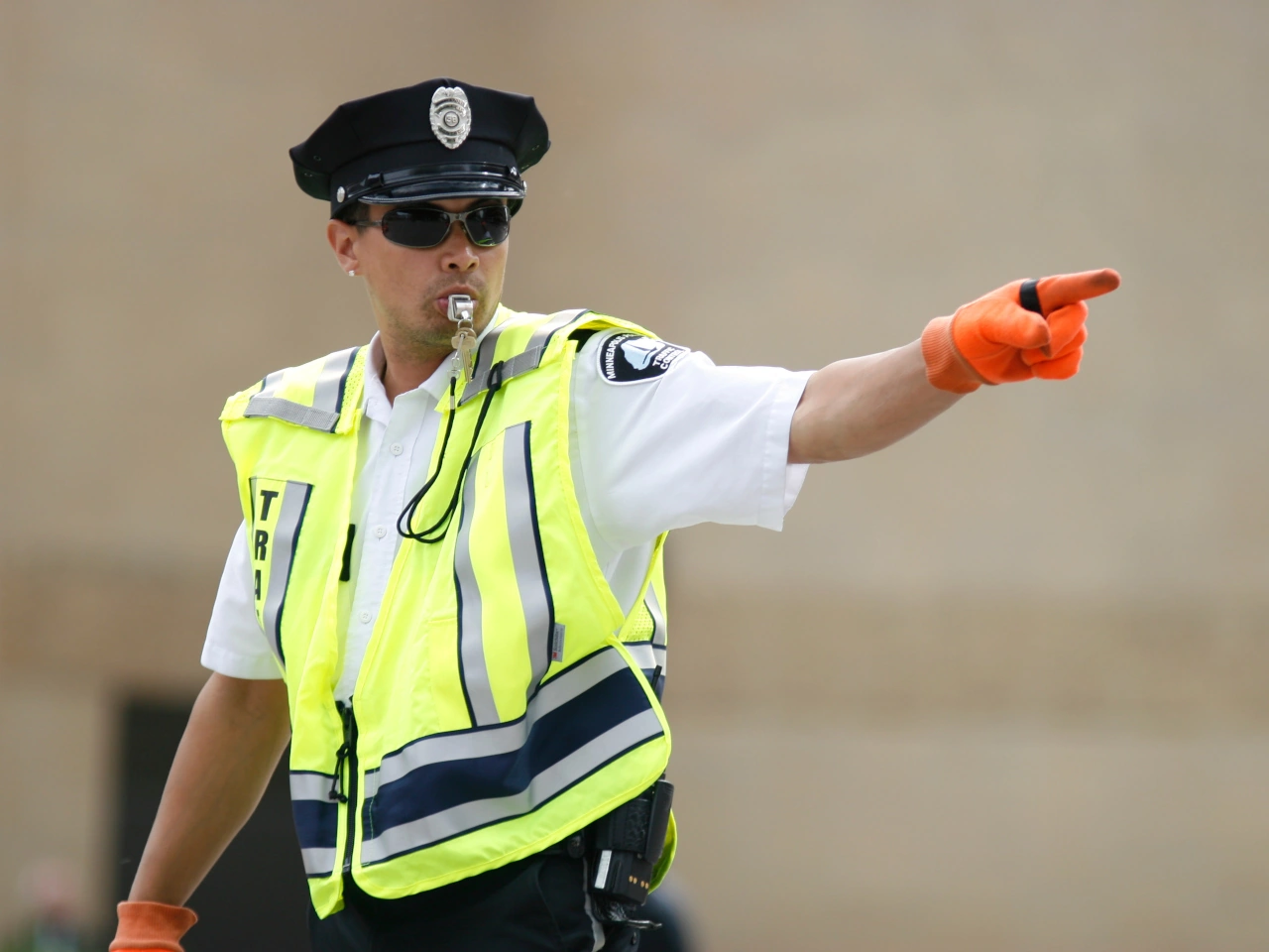 Señales de la policía