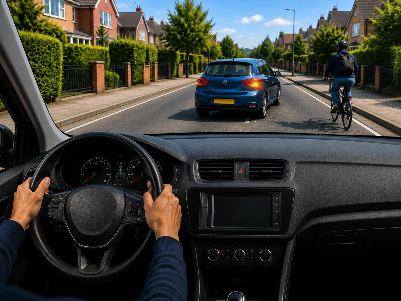 What should you do if another road user makes a mistake?