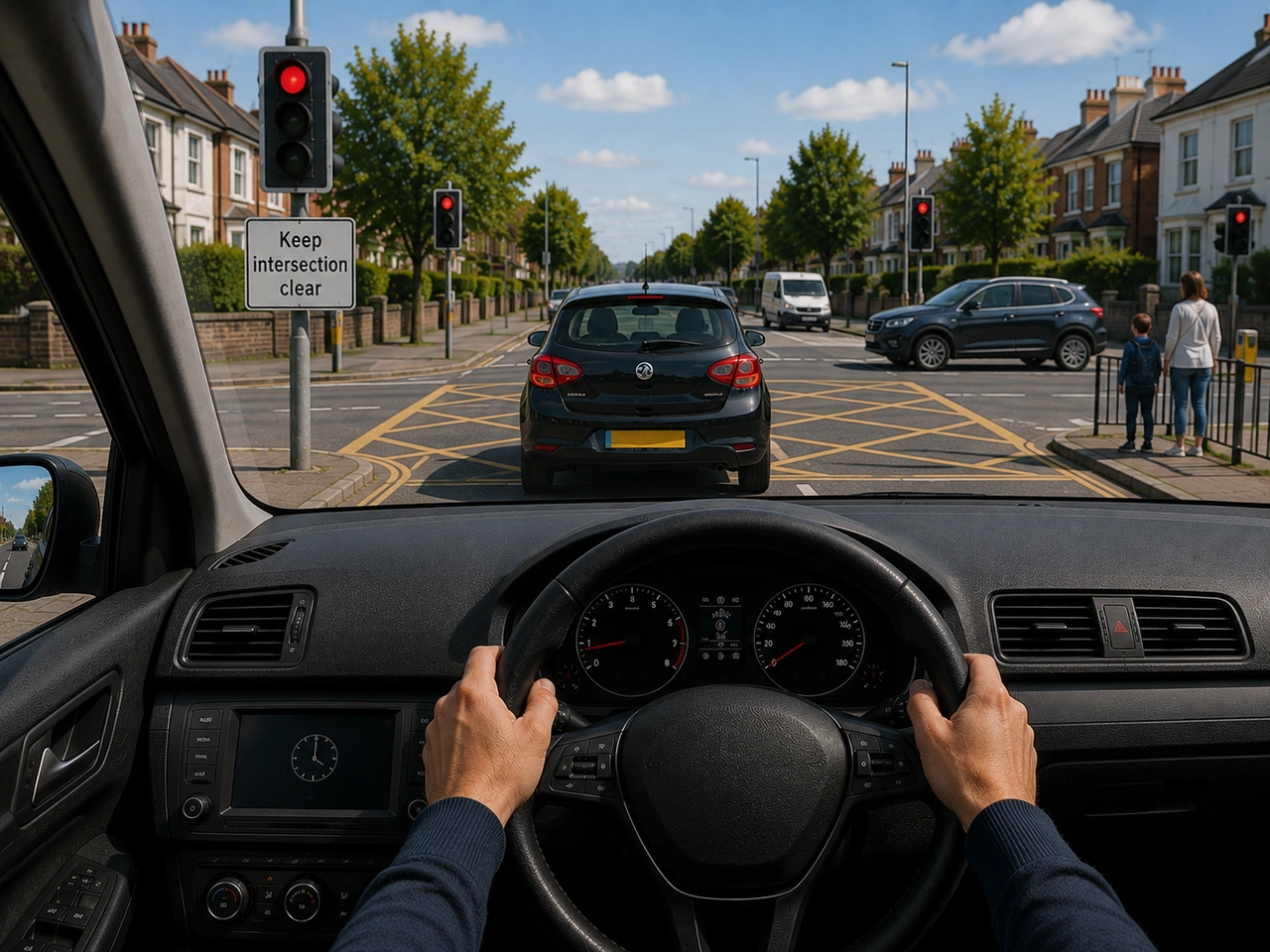 Why should you avoid blocking a junction?