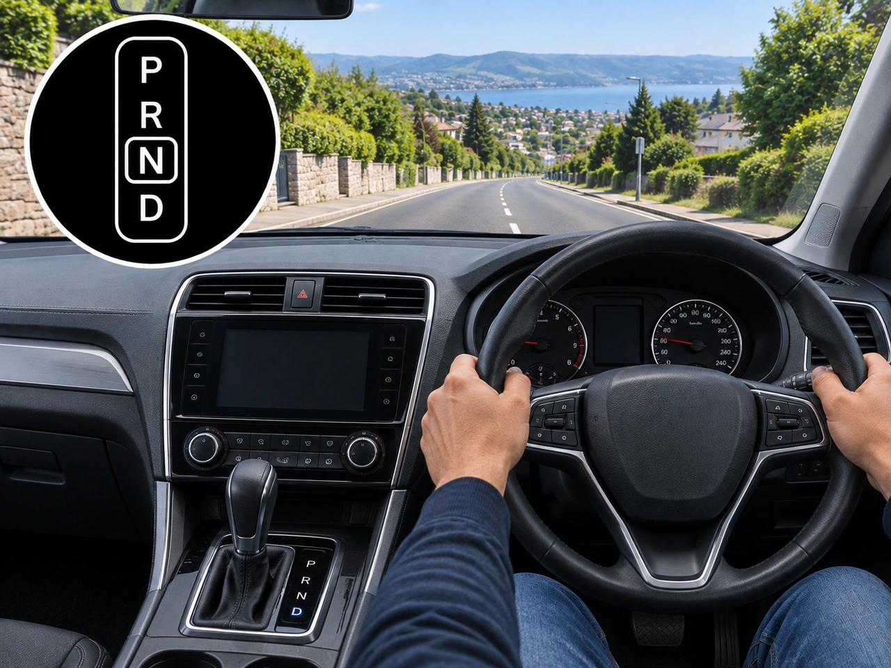 Otomatik araçla yokuş aşağı giderken N seçmekten neden kaçınmalısınız?