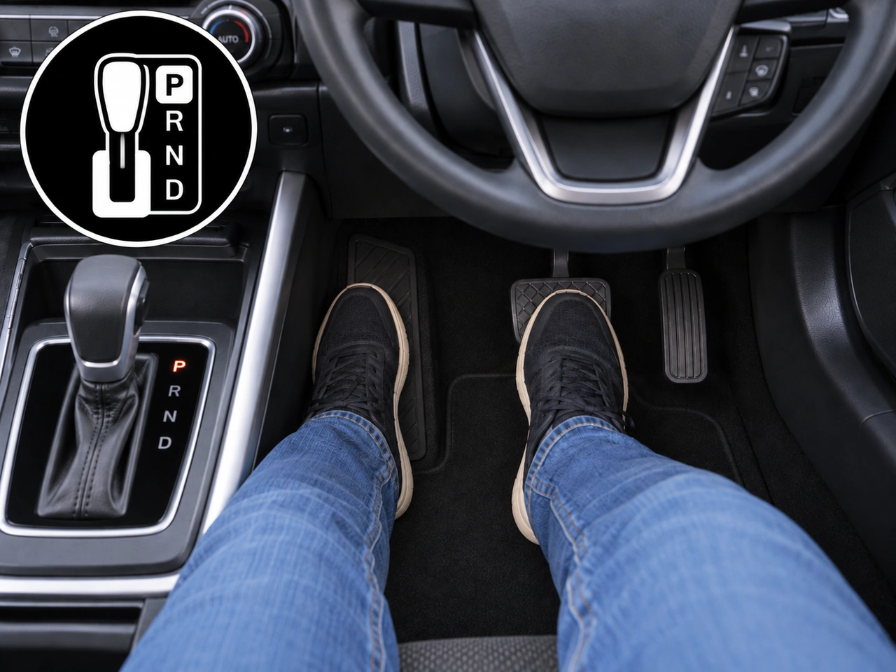 Otomatik aracı çalıştırmadan önce normalde ne yapmalısınız?