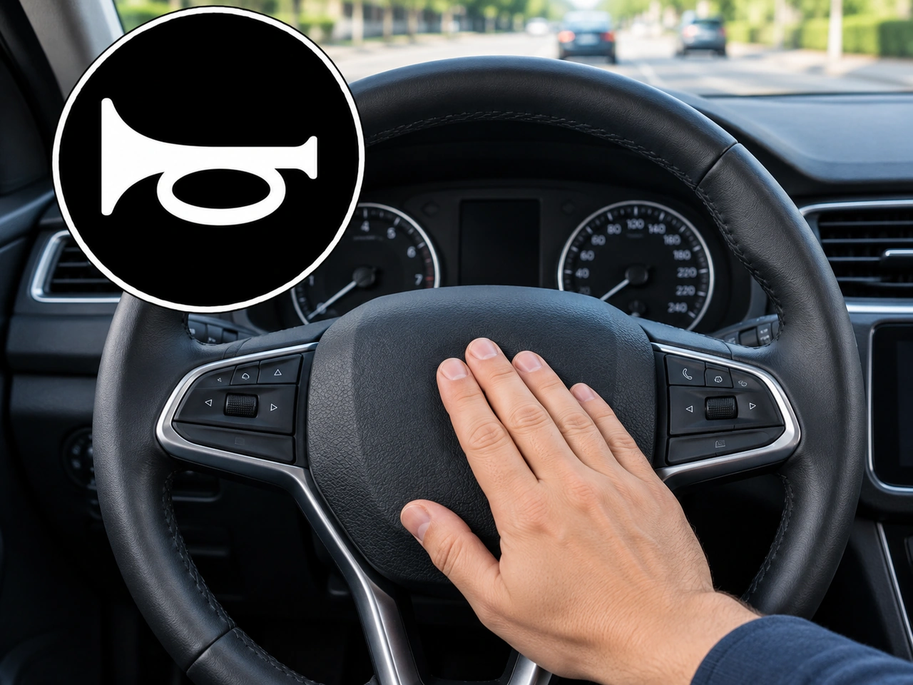 What does this vehicle-control symbol indicate?