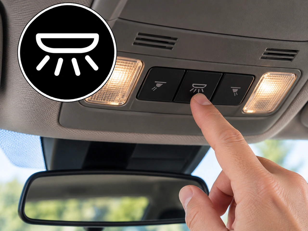 What does this vehicle-control symbol indicate?