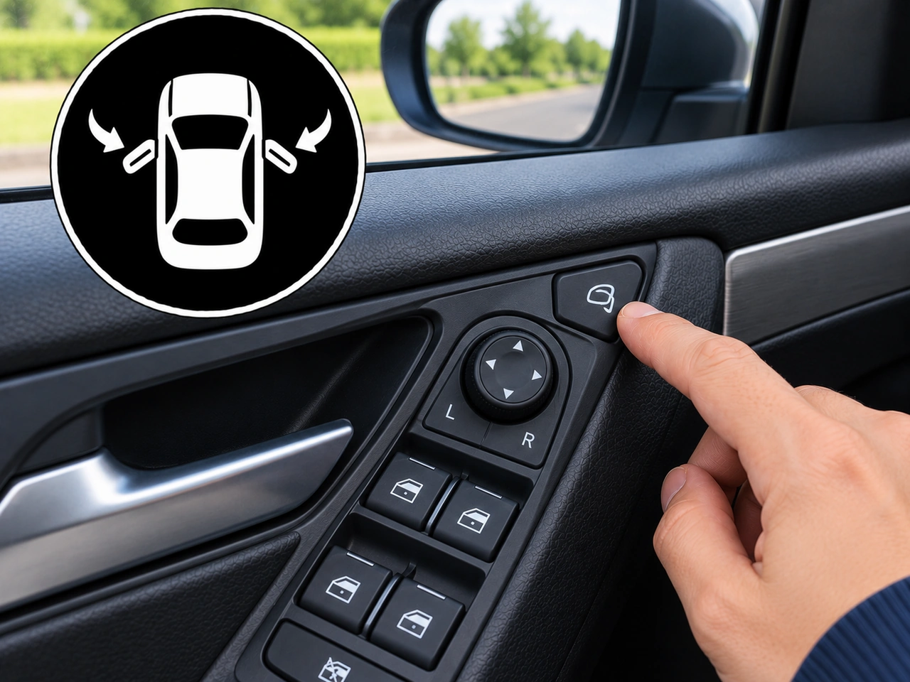 What does this vehicle-control symbol indicate?