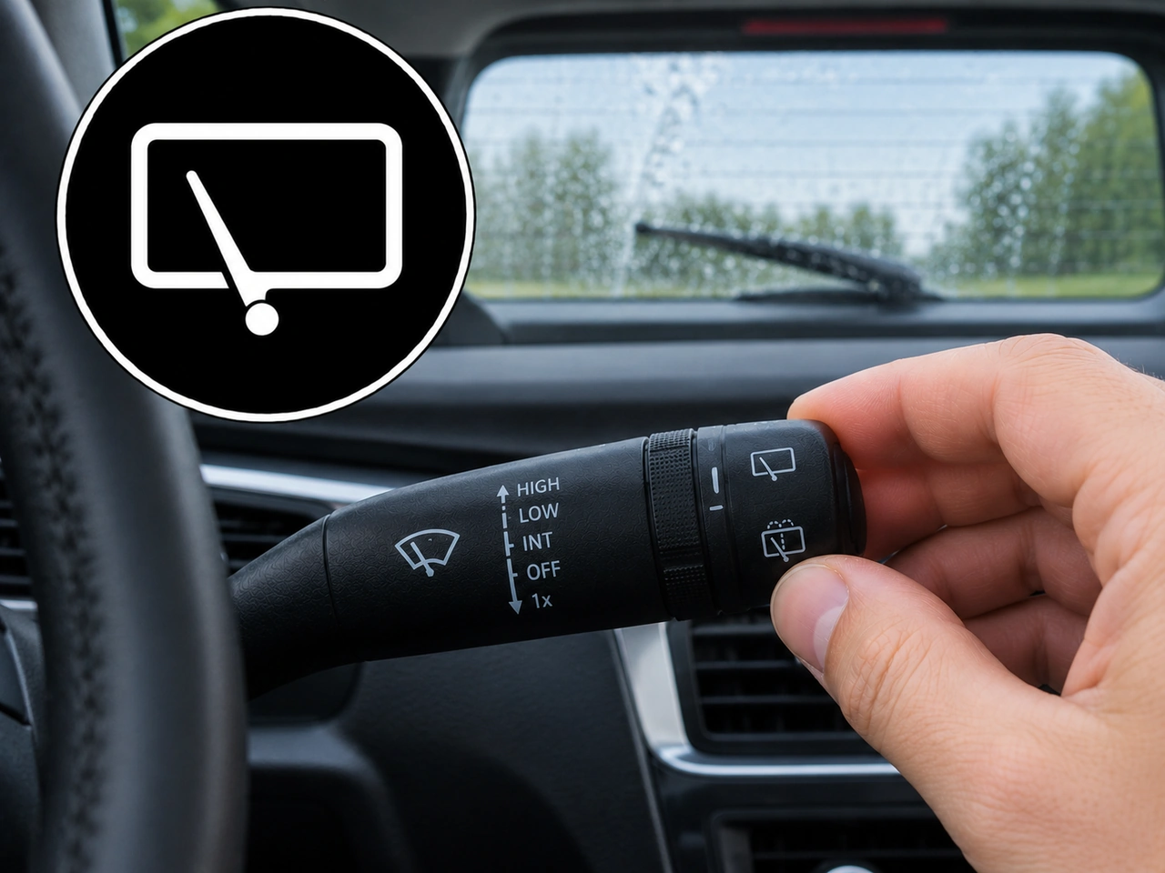 What does this vehicle-control symbol indicate?