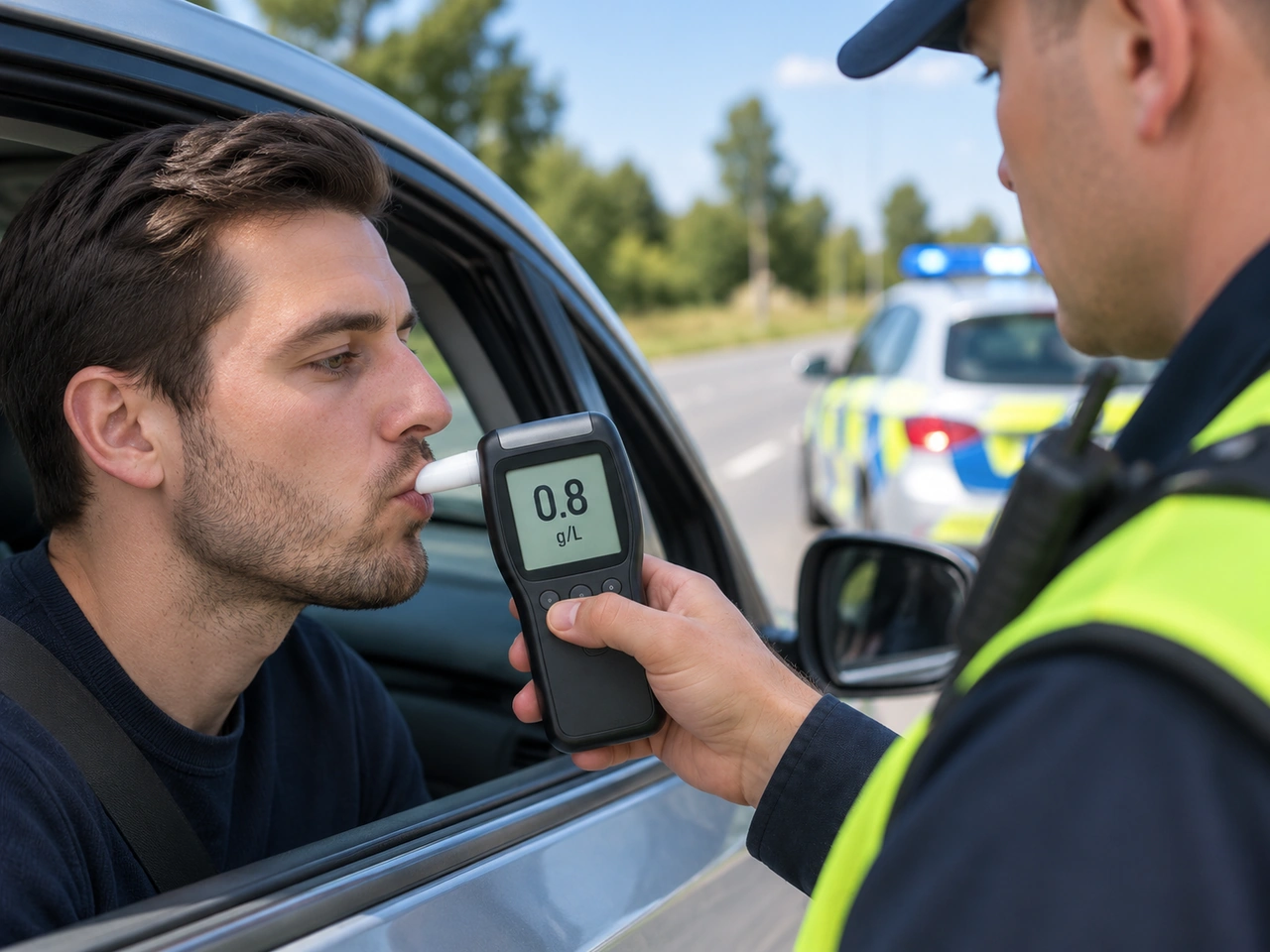Qual é o limite legal de álcool no sangue para condutores comuns em Tailândia?