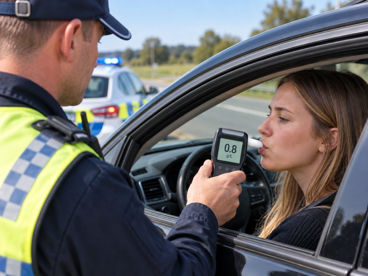 What is the legal blood alcohol limit for ordinary drivers in Ukraine?