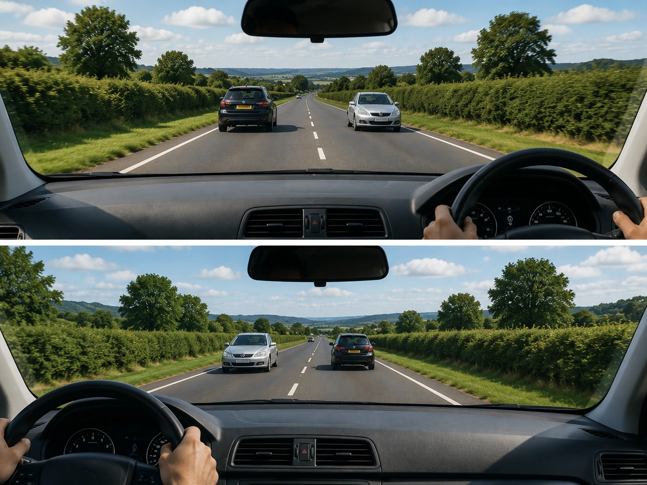 Which side do people drive on in United Kingdom?