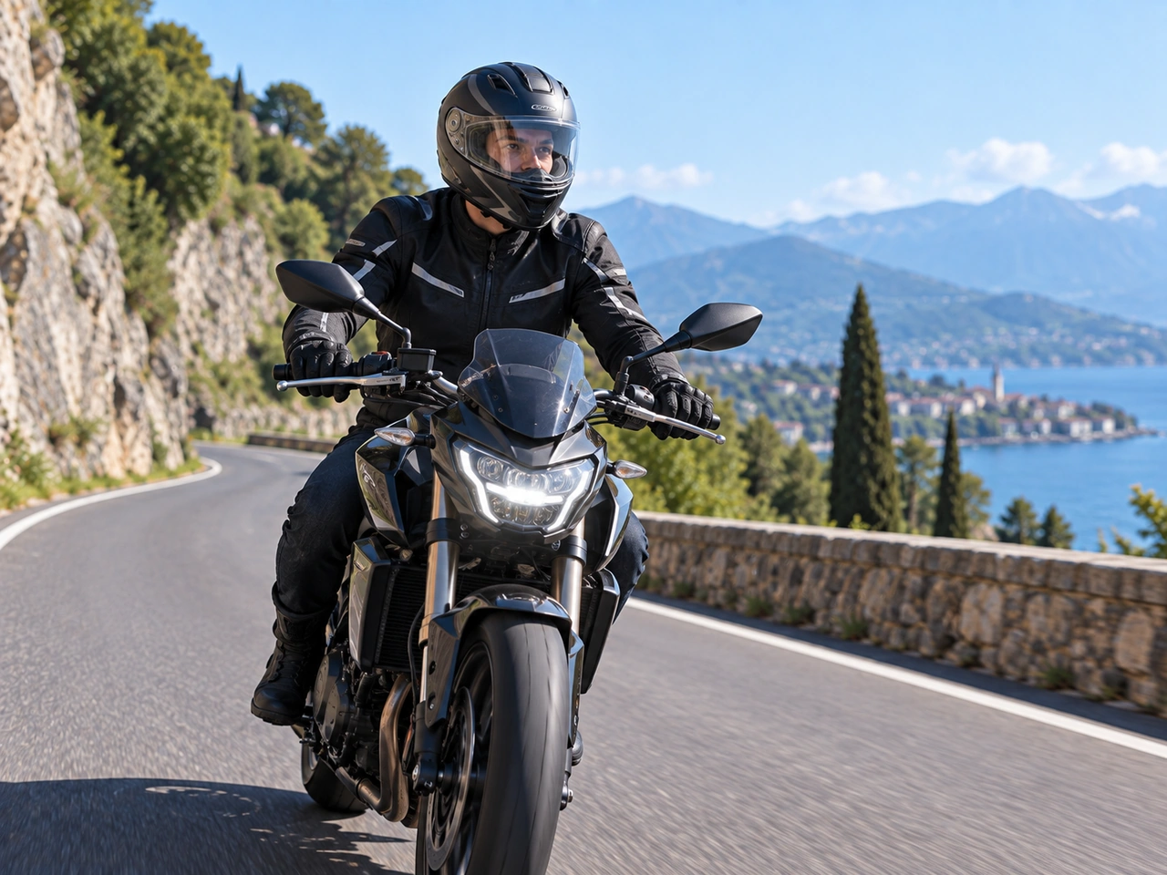 Are motorcycle riders generally required to wear a helmet in Serbia?