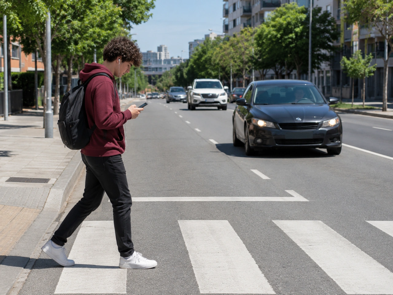 Porque é perigoso atravessar enquanto ouve música alta?