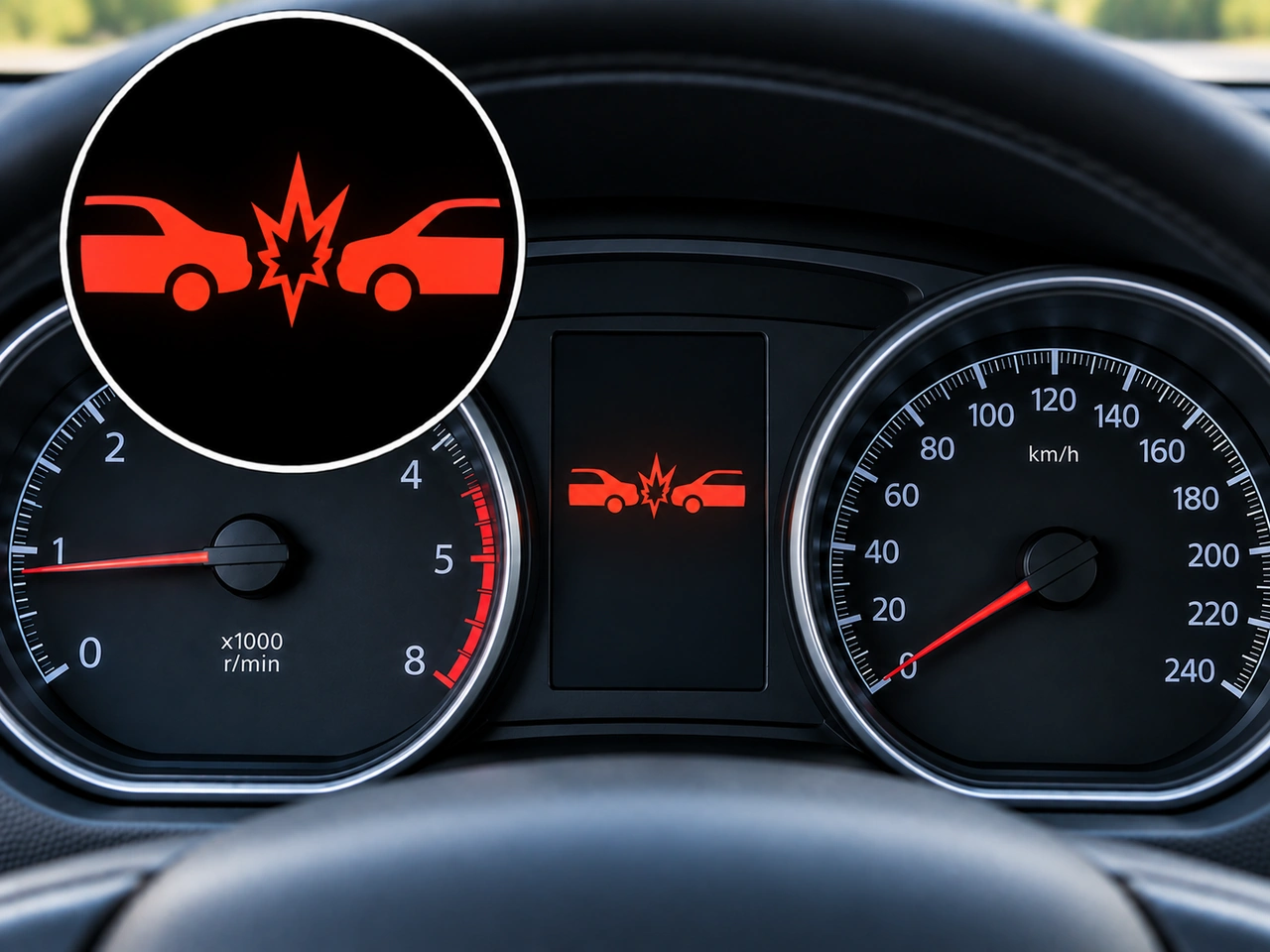 What does this dashboard symbol indicate?
