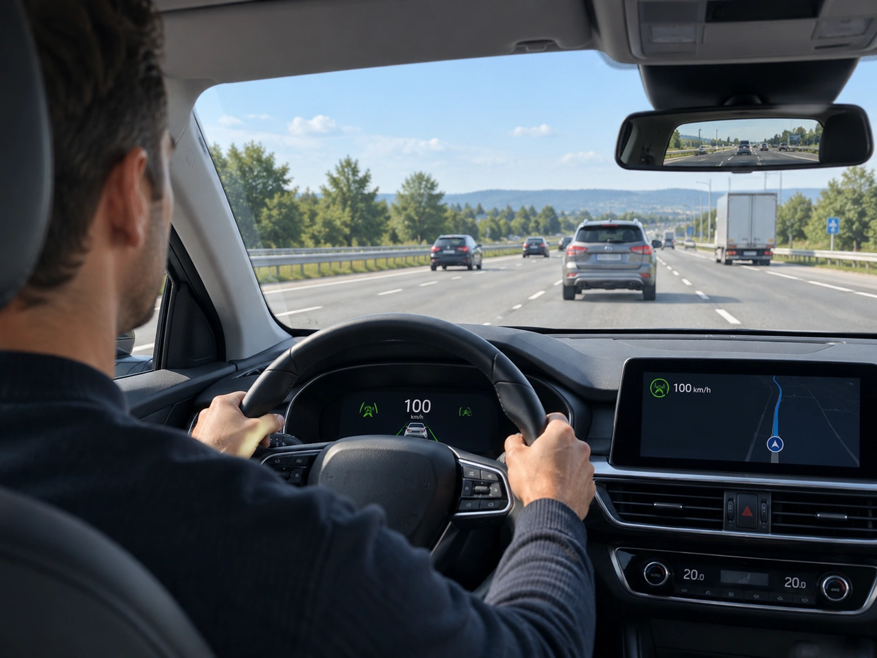What should you remember when using driver-assistance systems?