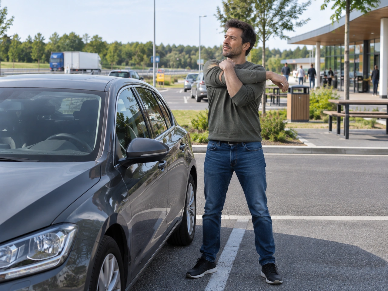Why should you take regular breaks during a long journey?
