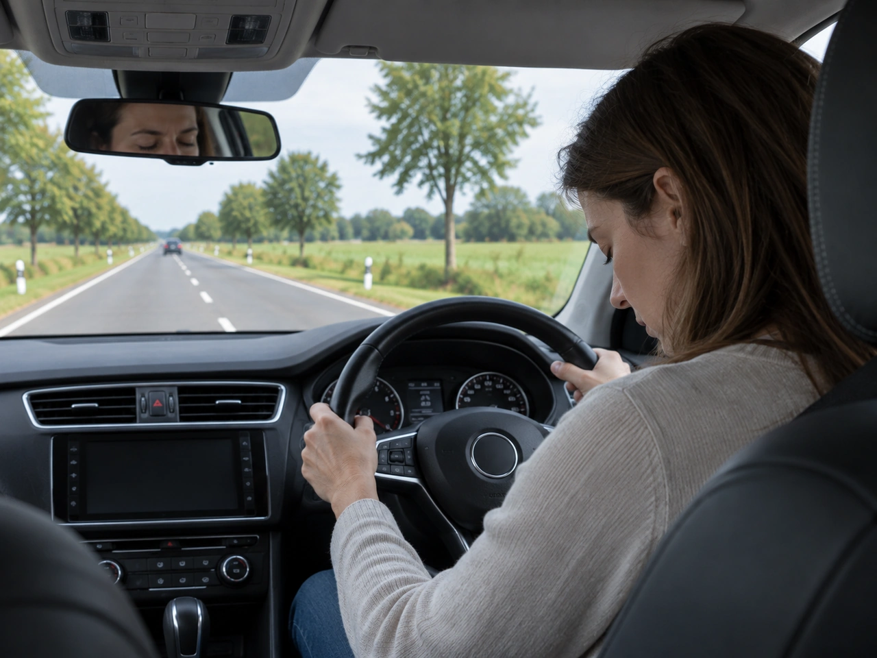 Why is a microsleep especially dangerous while driving?