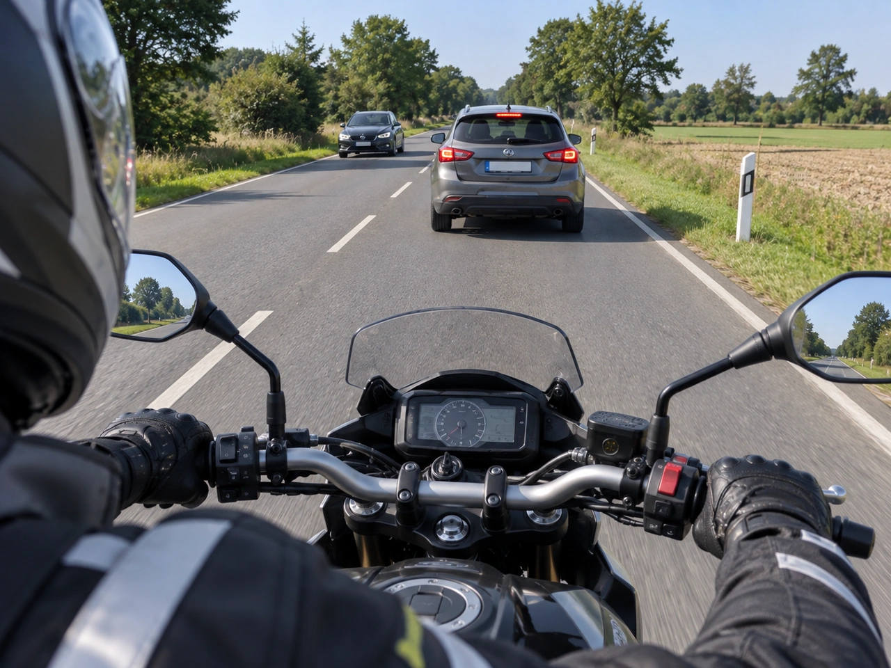 Motosiklette normalde nasıl fren yapmalısınız?