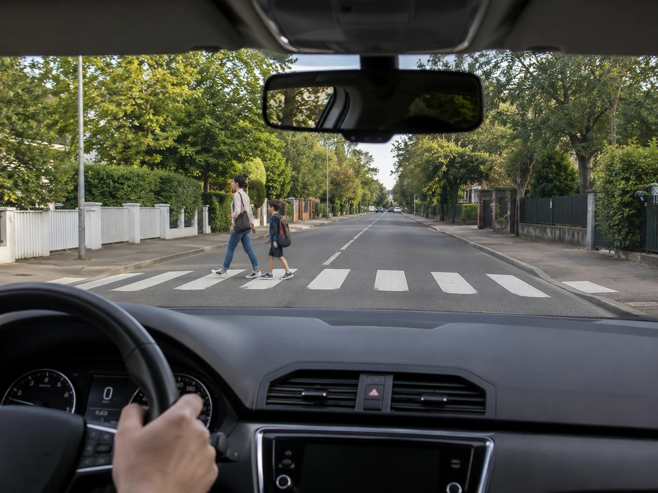 Qual é a função de uma passagem para peões?
