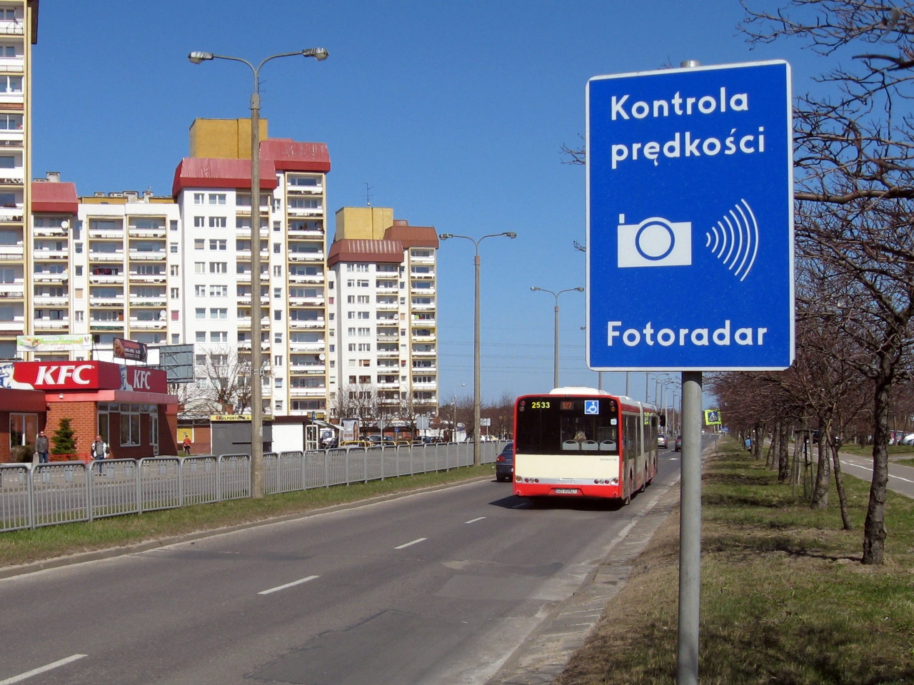 Radar speed sign