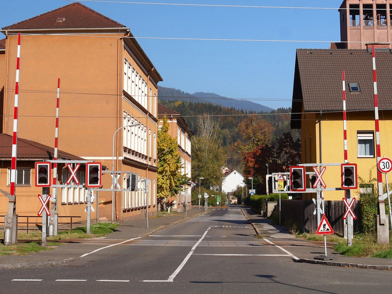 Railway crossing