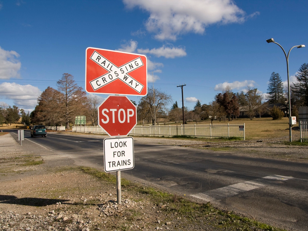 Railway crossing