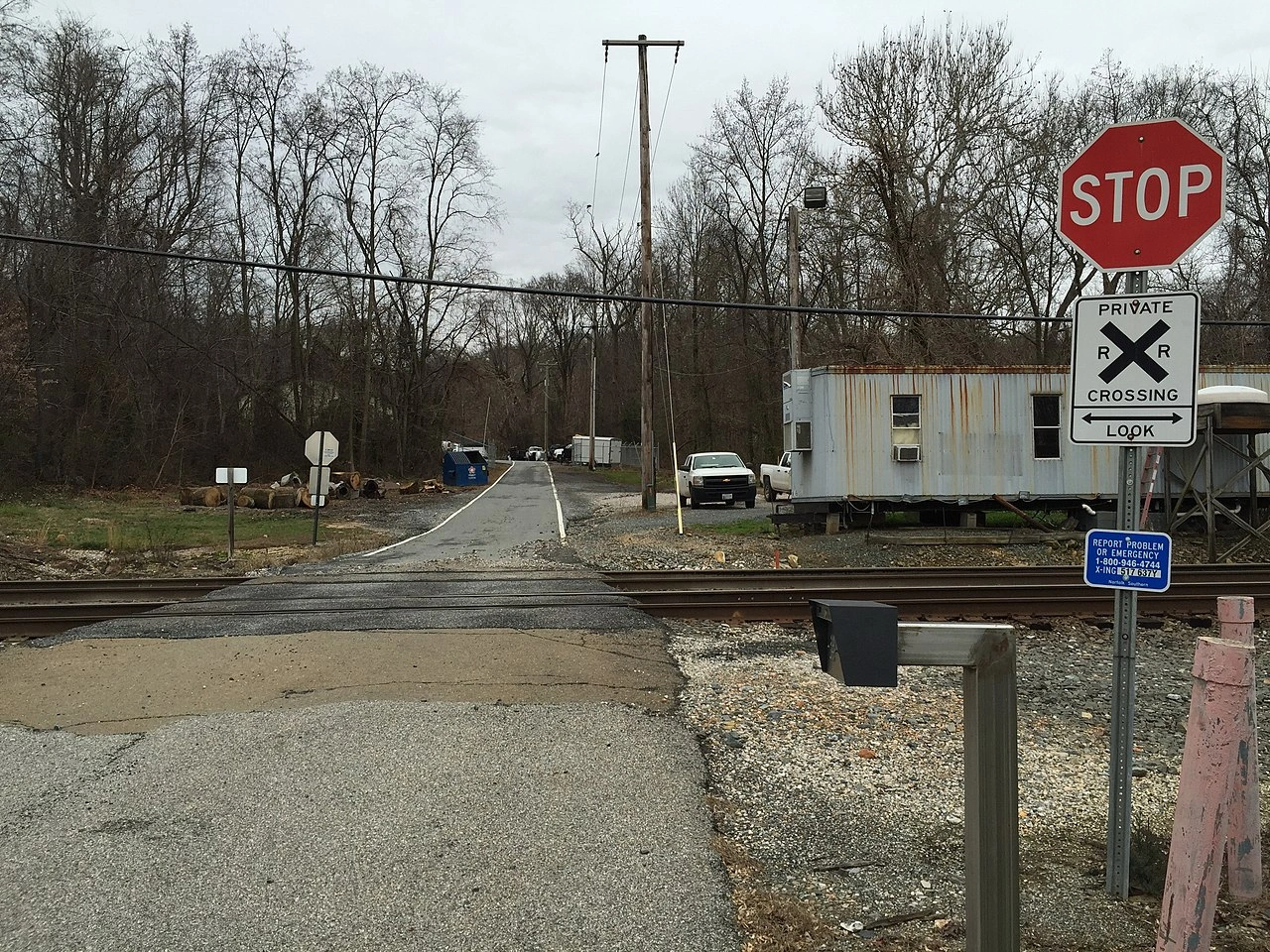 Railway crossing