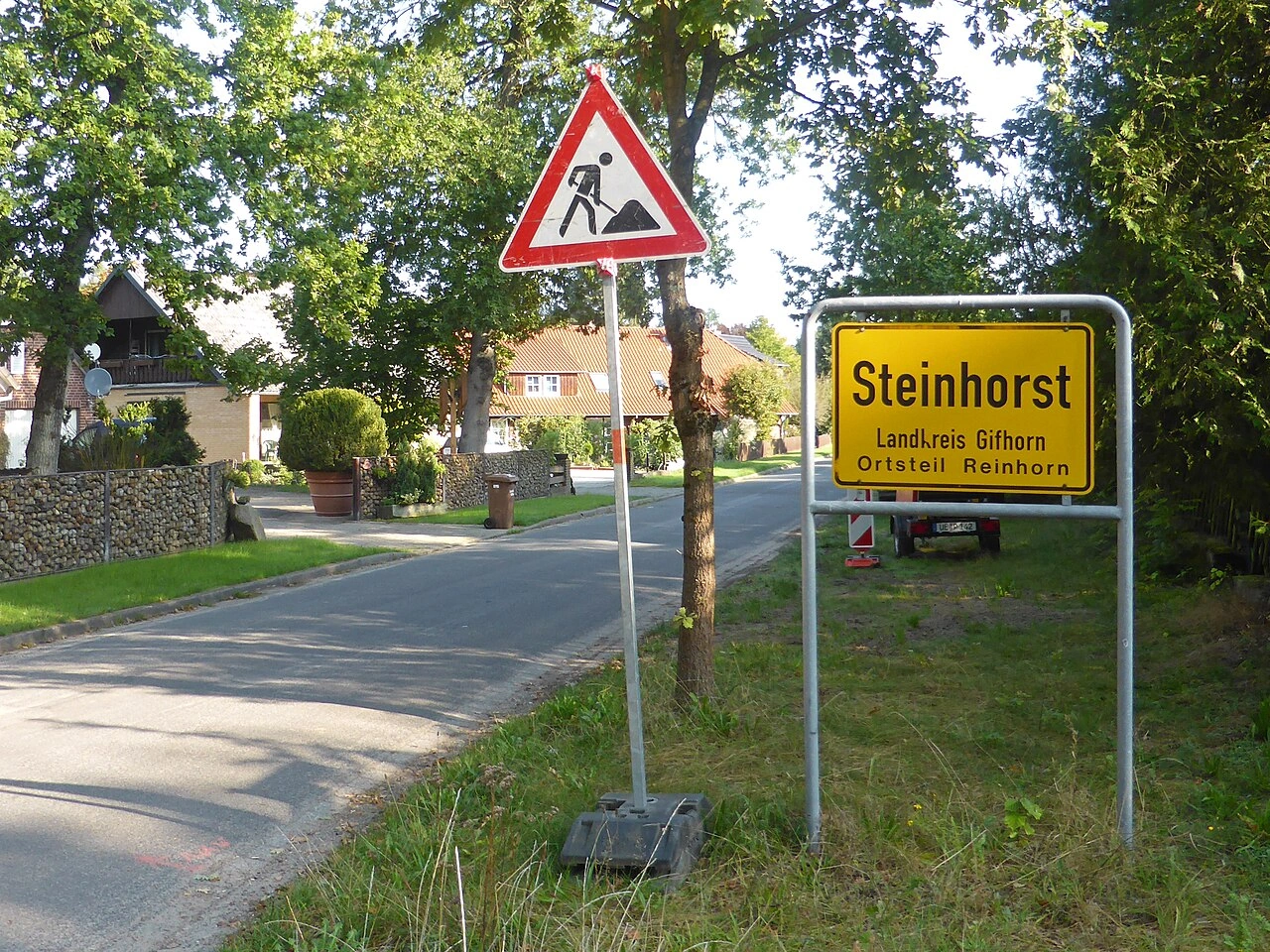 Straßenarbeiten