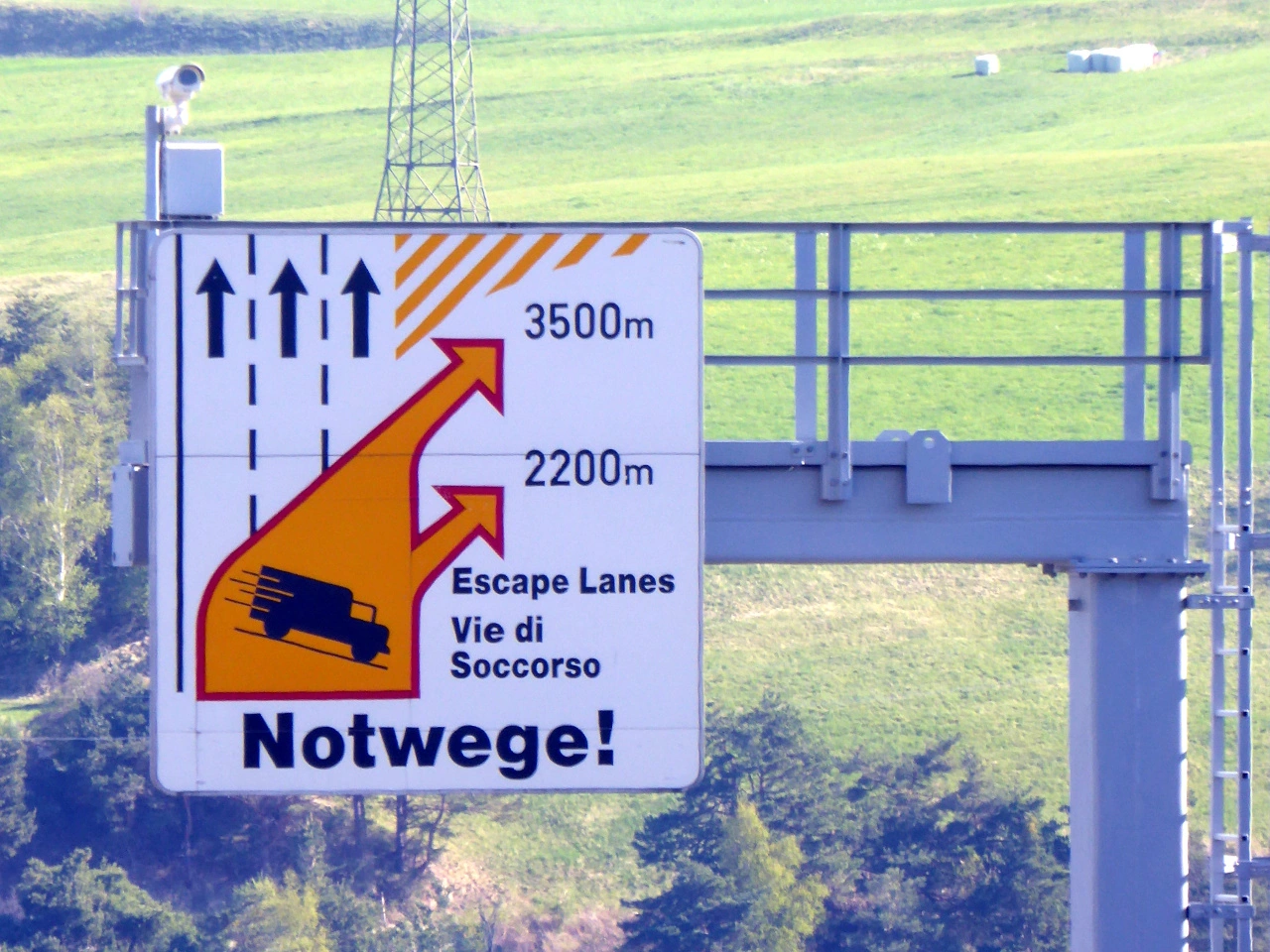Runaway truck ramp