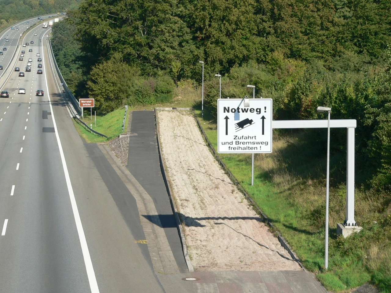 Runaway truck ramp