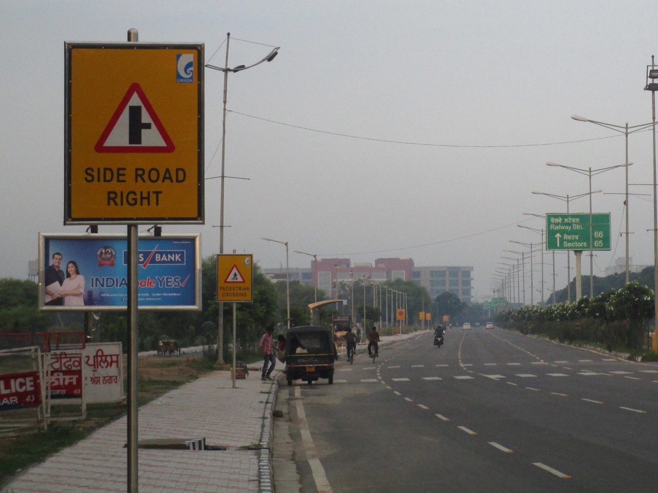 Priority at the next junction